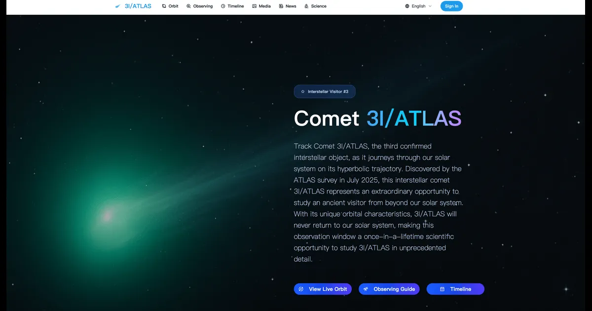 3i Atlas screenshot