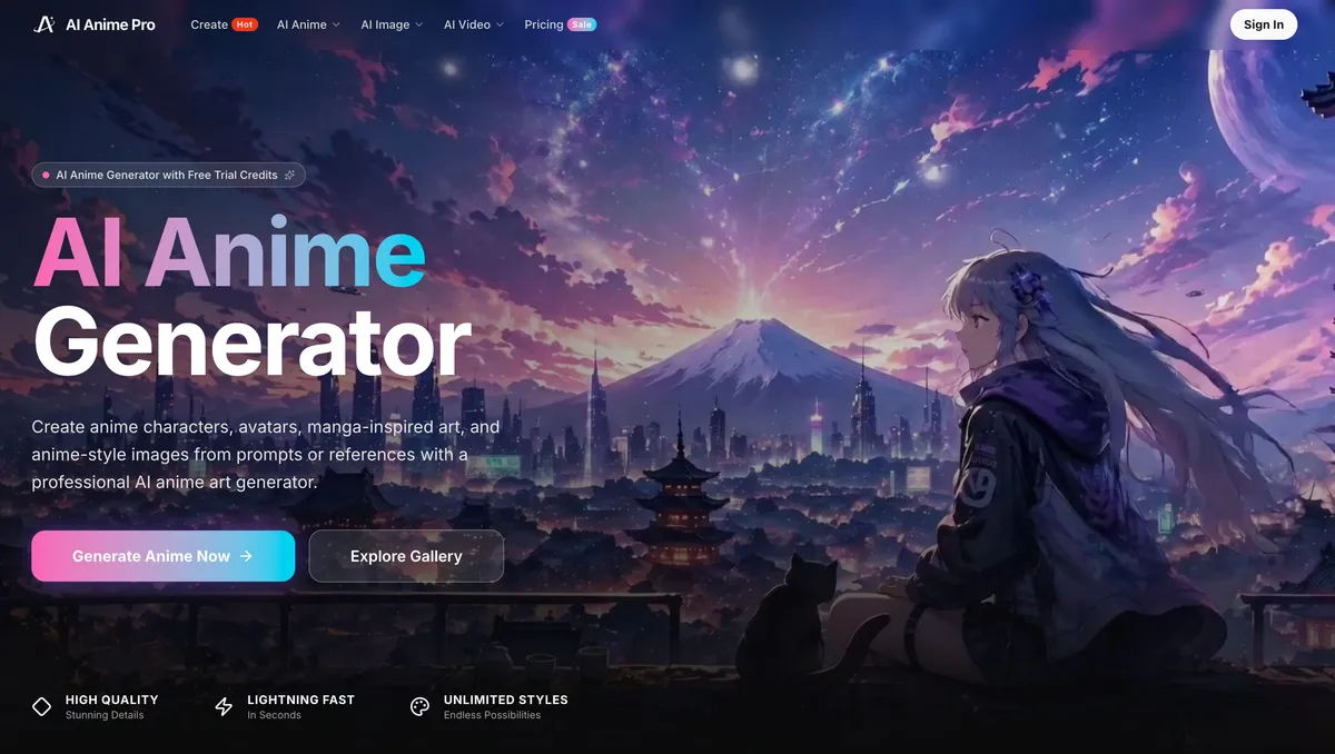 AI Anime Pro screenshot