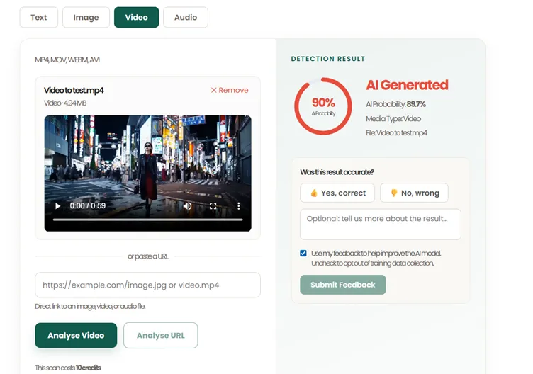 AI Aware screenshot