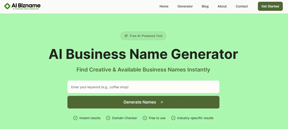 Ai Bizname screenshot