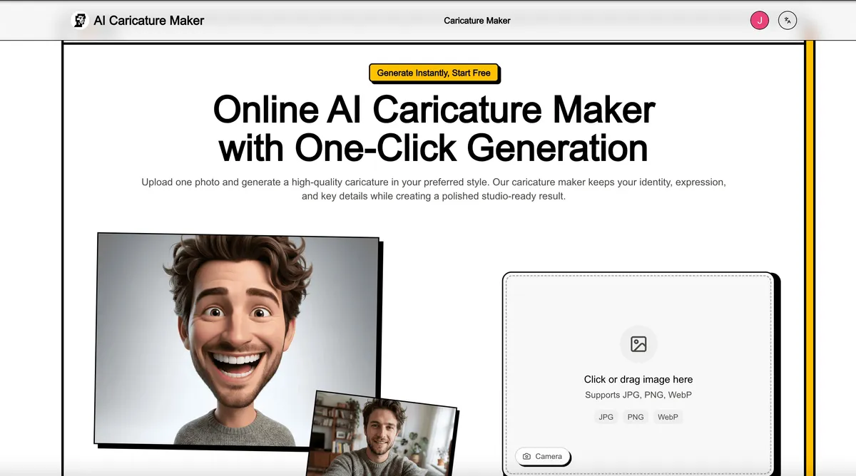 AI Caricature Maker screenshot