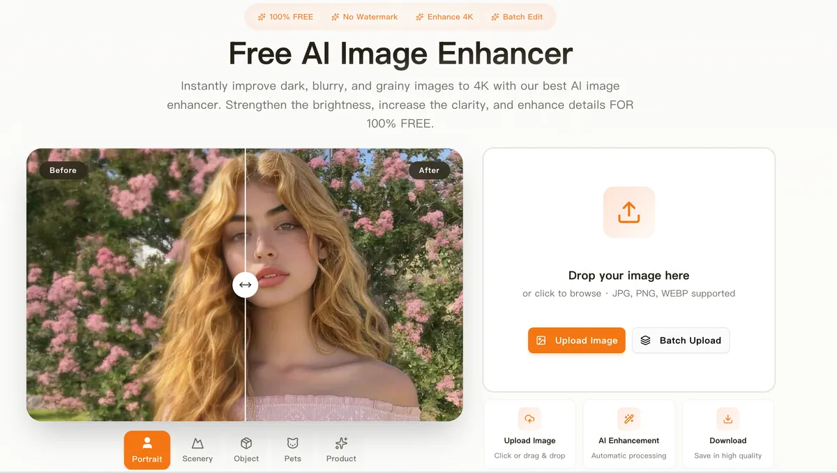 AI Image Enhancer screenshot