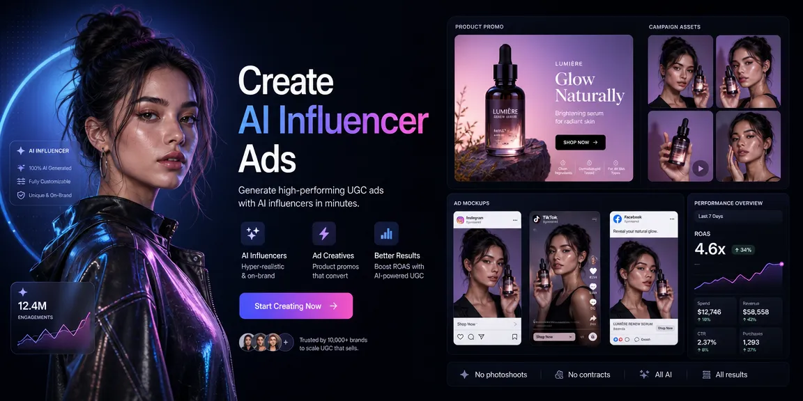 AI Influencer Studio screenshot