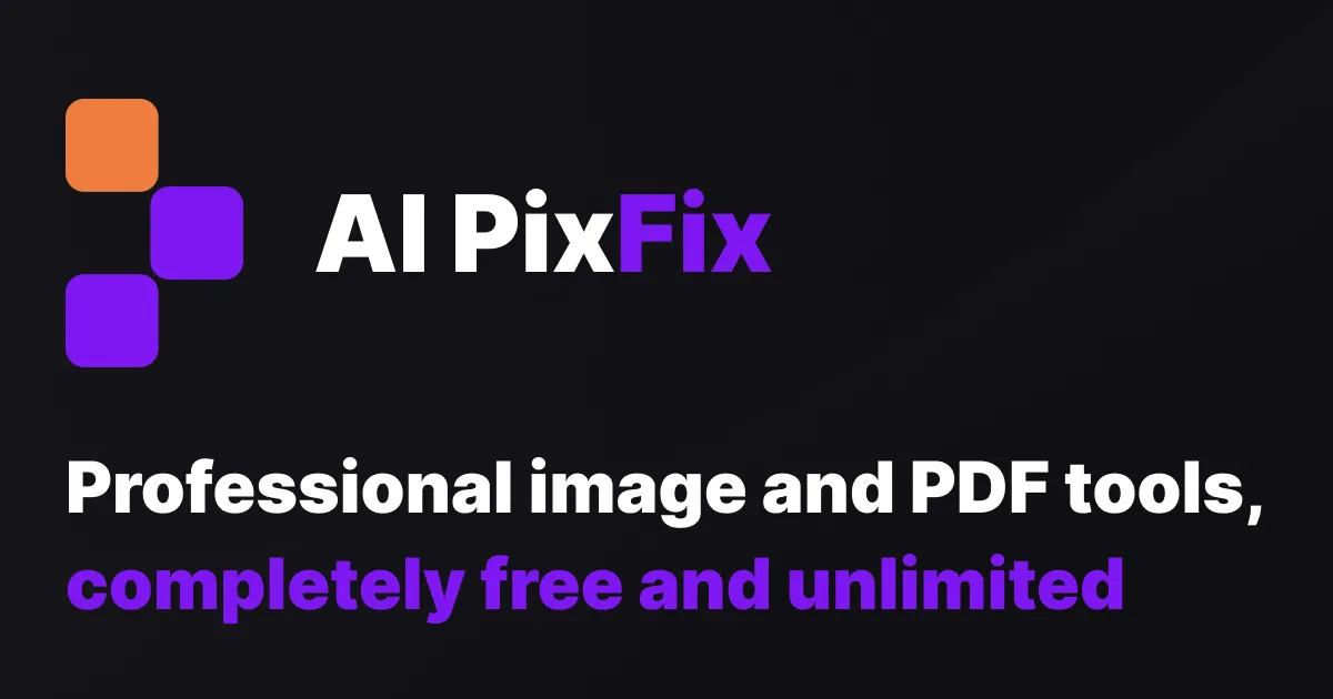 AI PixFix screenshot