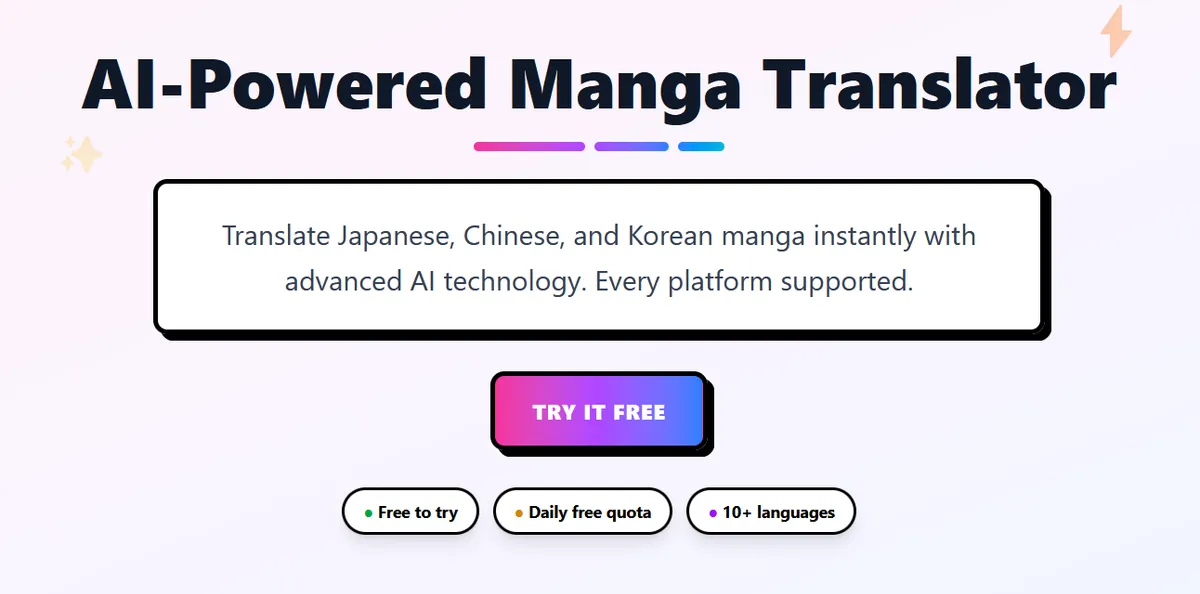 AI Translate Manga screenshot