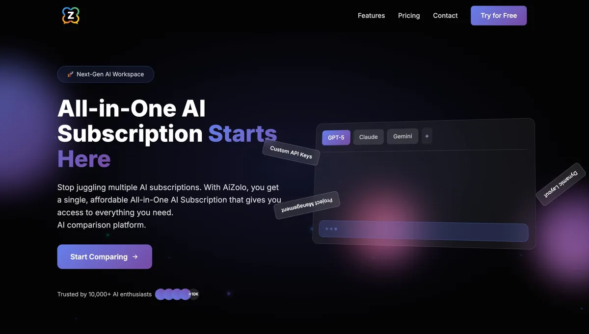 AiZolo screenshot