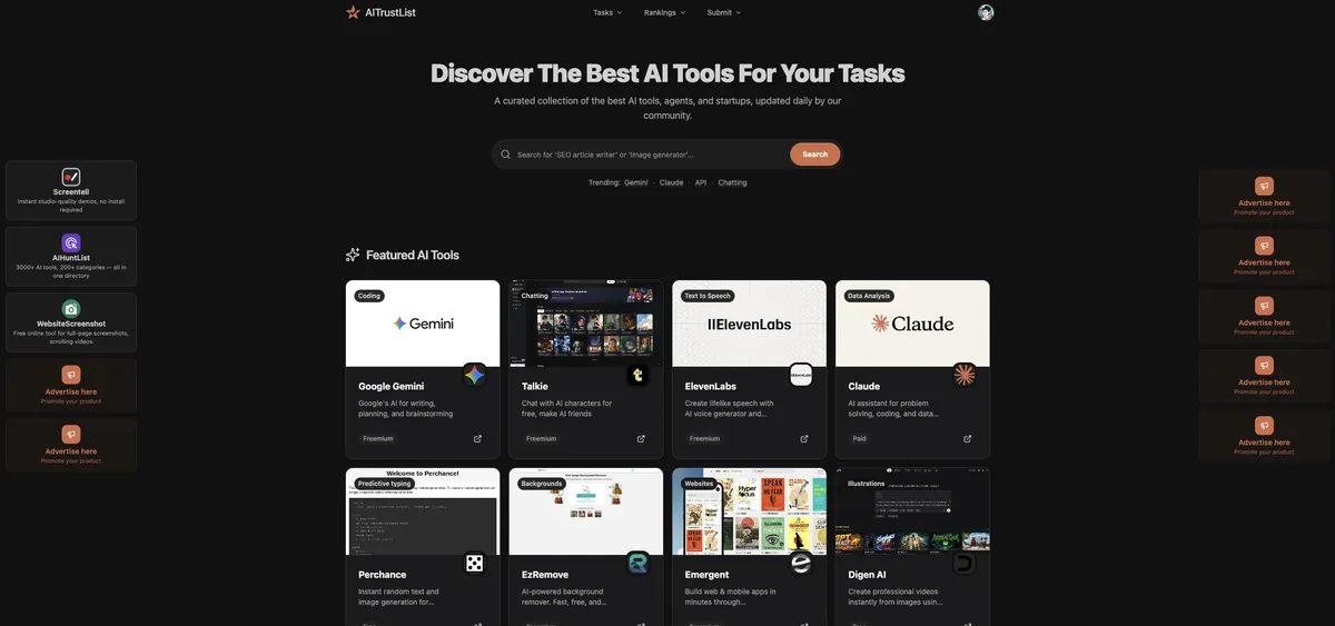 AITrustList screenshot
