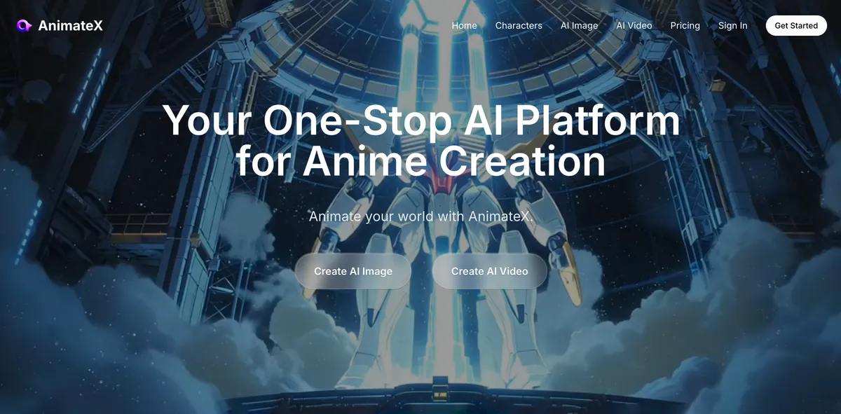 AnimateX screenshot