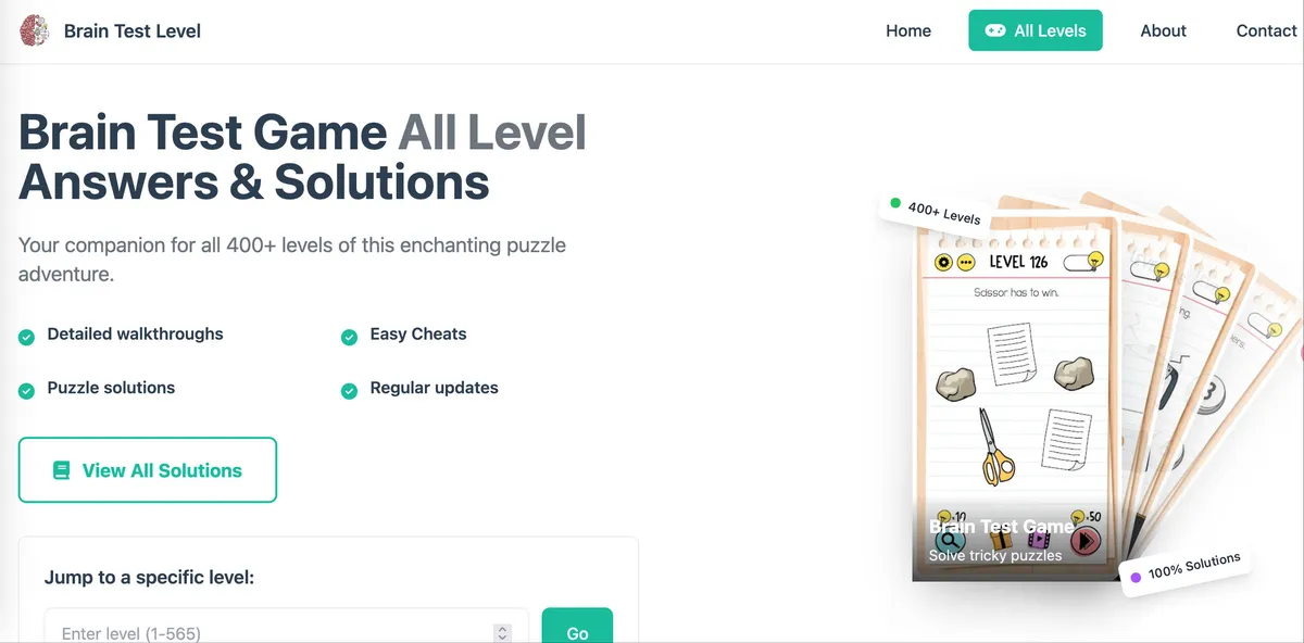 Brain Test Game screenshot