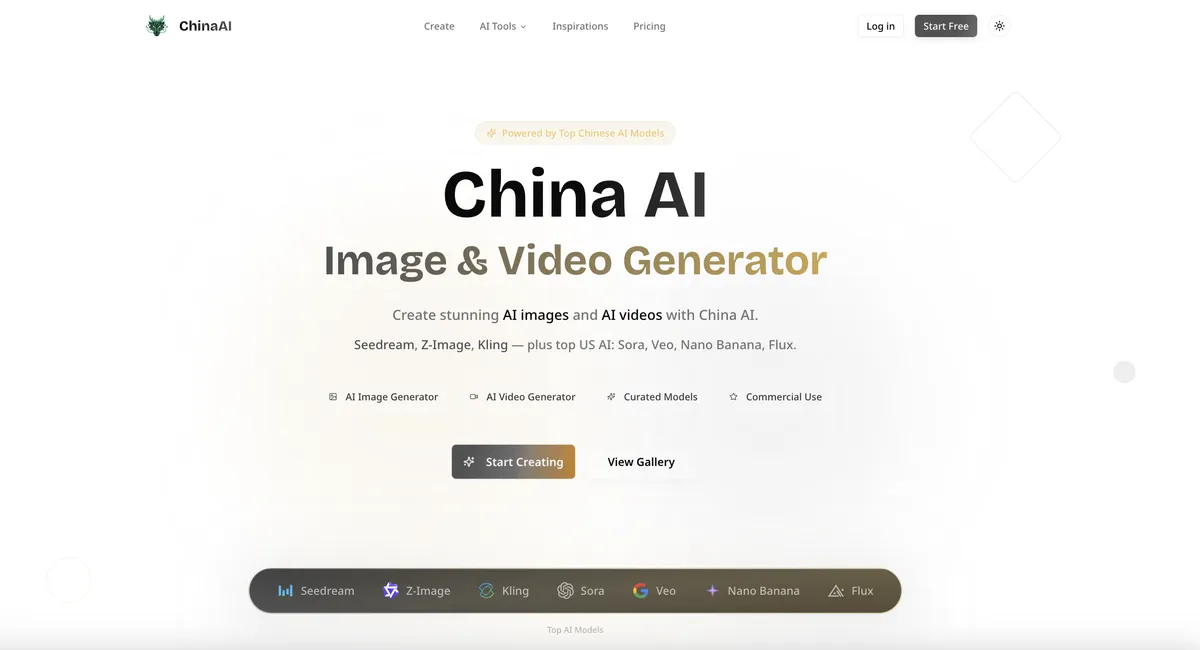 China AI Image & Video Generator screenshot
