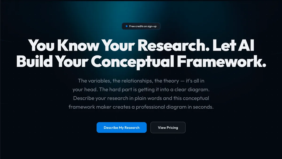 ConceptFrameworkAI screenshot