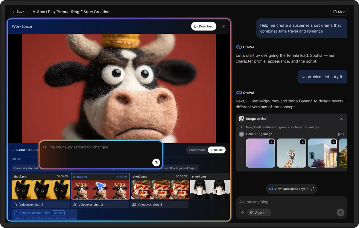 CrePal screenshot
