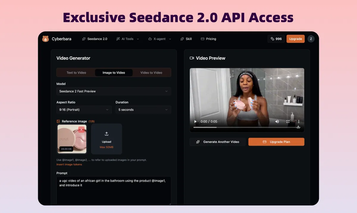 Cyberbara | Exclusive Seedance 2.0 Video Generator screenshot
