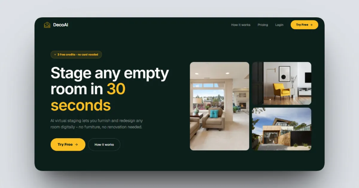DecoAI screenshot