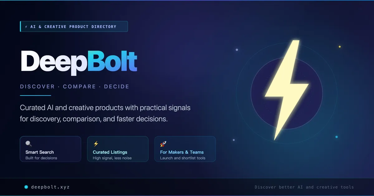 DeepBolt screenshot