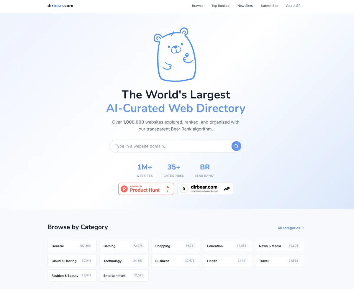 Directory Bear screenshot