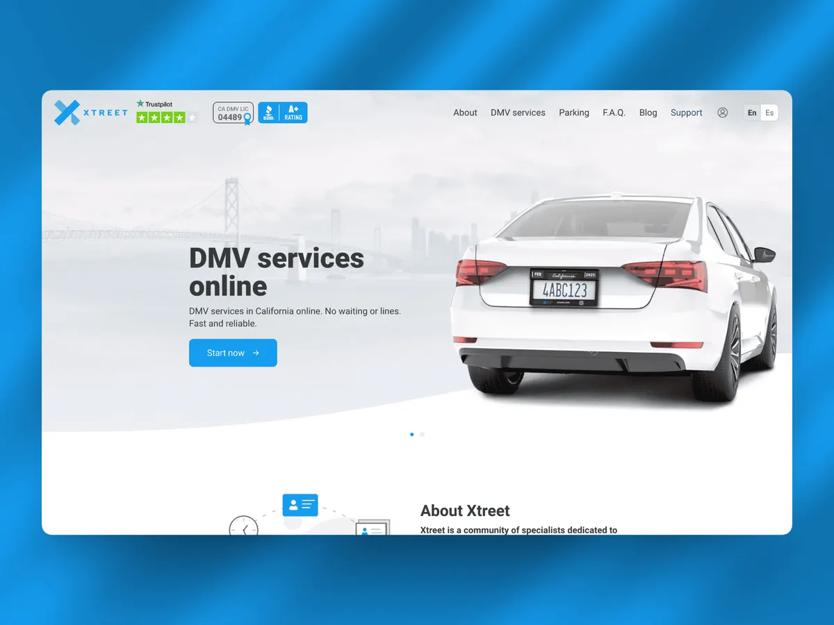 DMV calculator & parking fine prevention screenshot