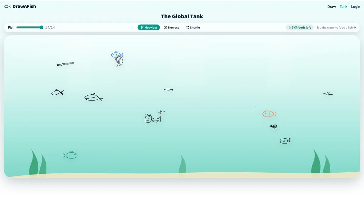 Draw a Fish screenshot