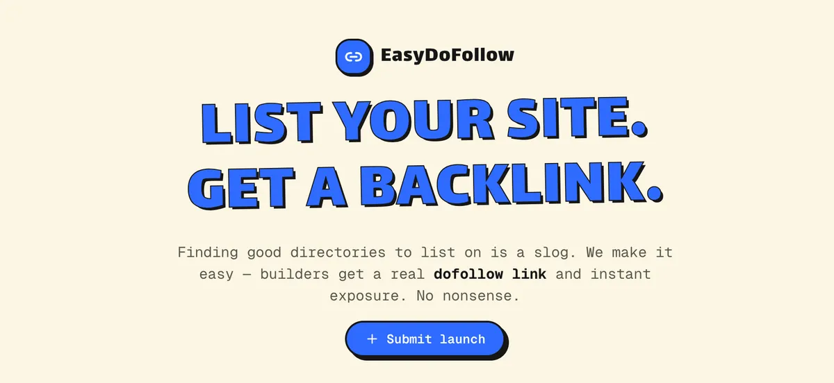EasyDoFollow screenshot