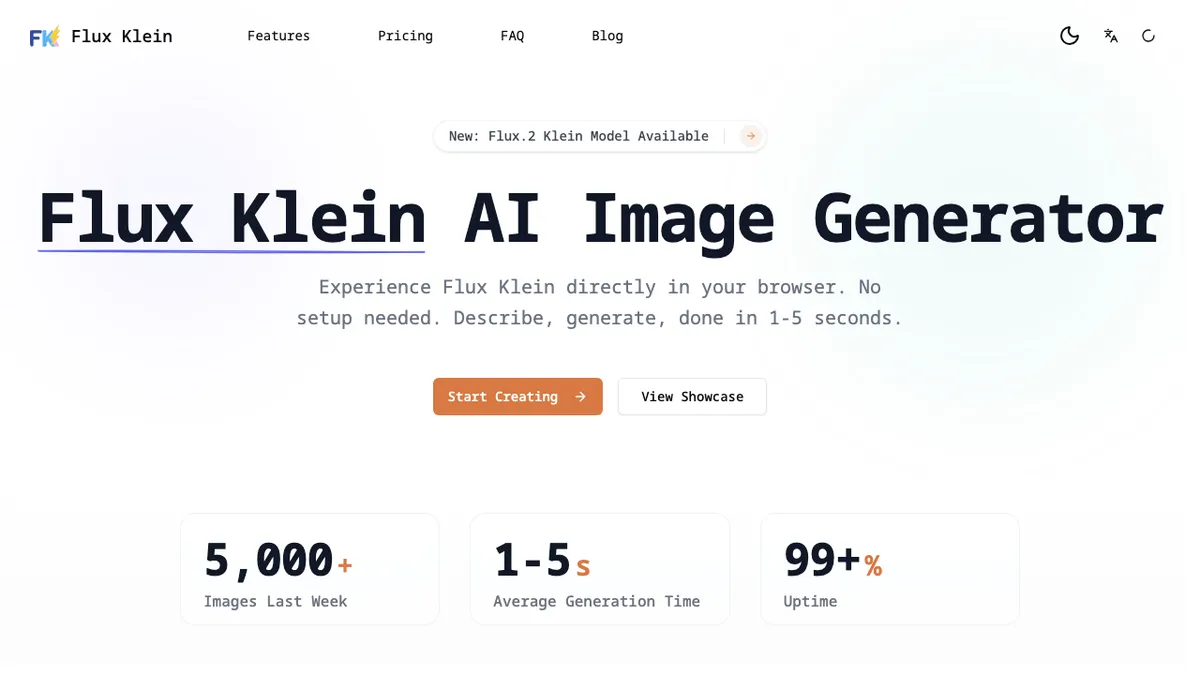 Flux Klein Studio - AI Image Generator screenshot
