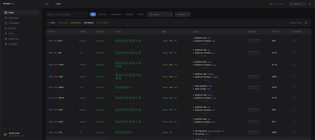 Fortem screenshot