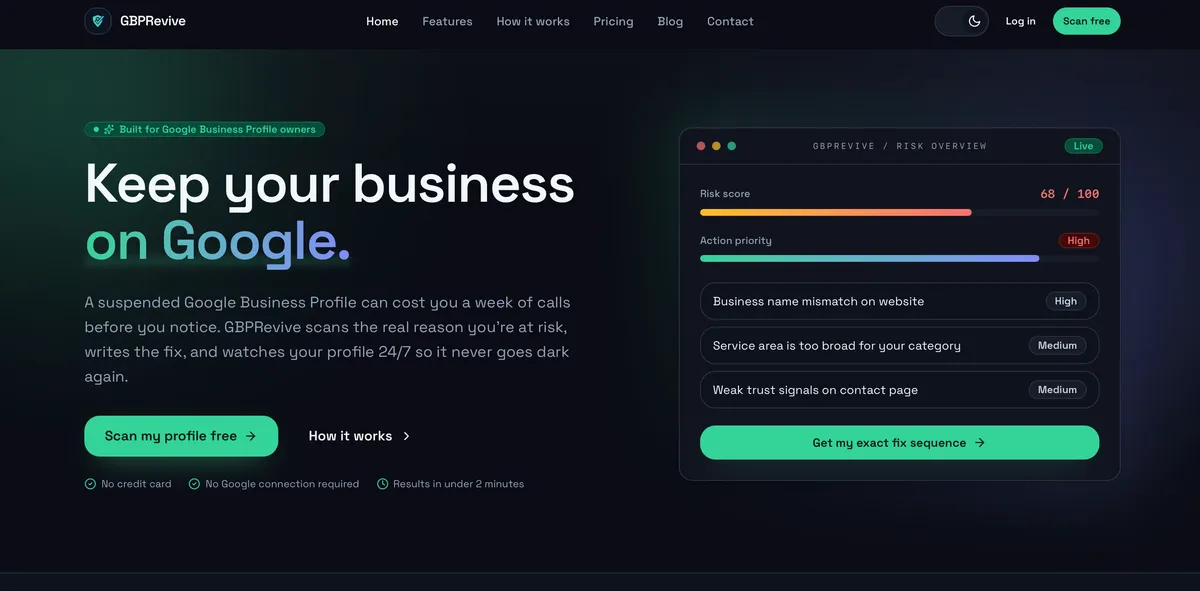 GBPRevive screenshot