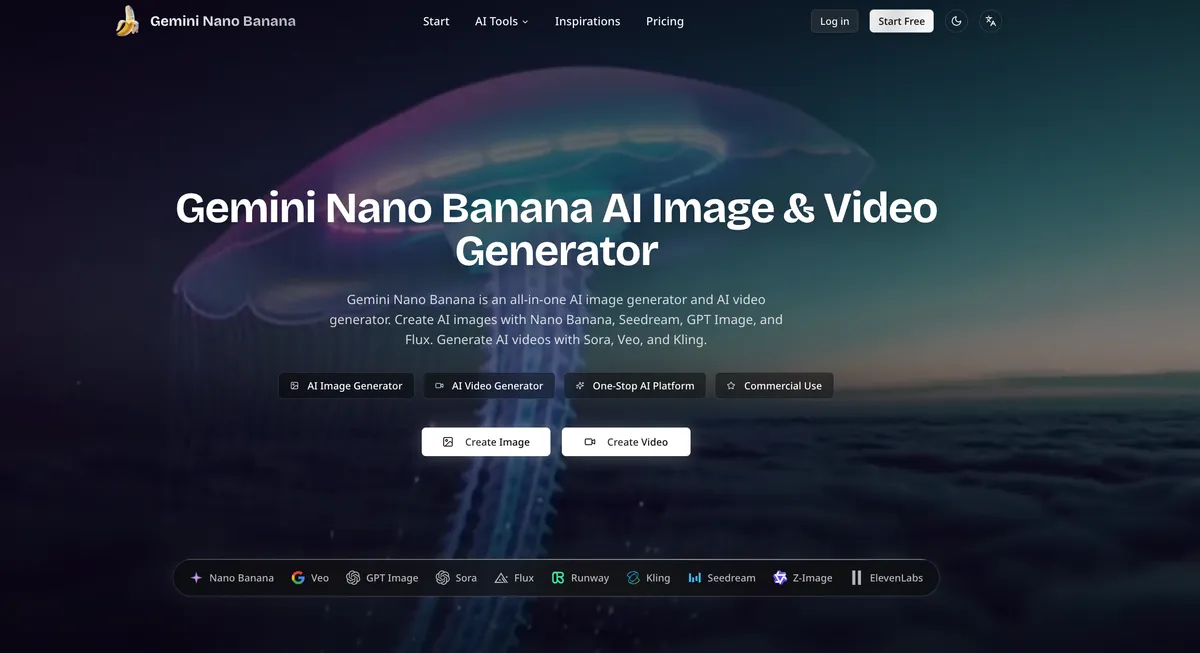 Gemini Nano Banana screenshot