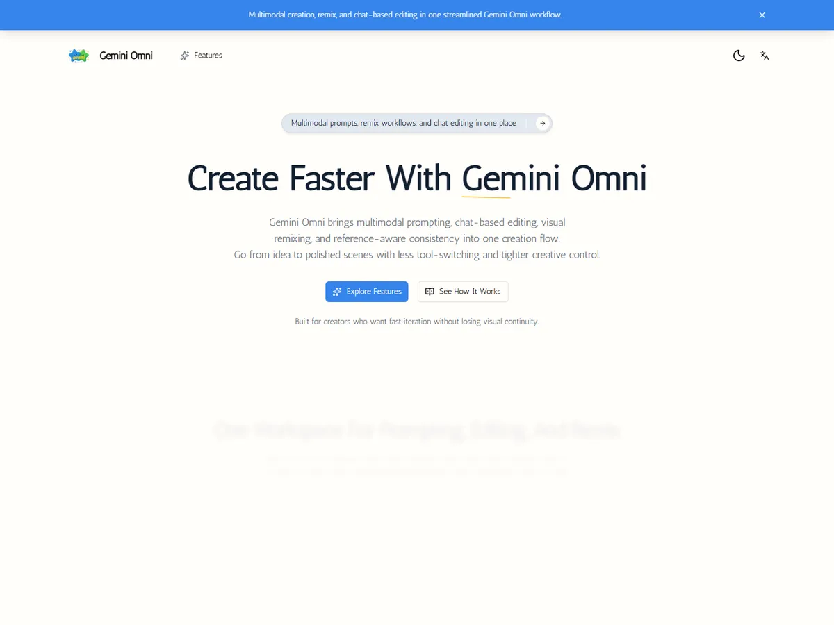 Gemini Omni screenshot