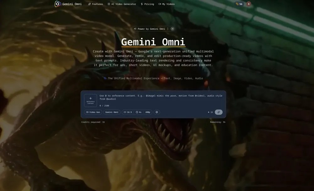 Gemini Omni screenshot