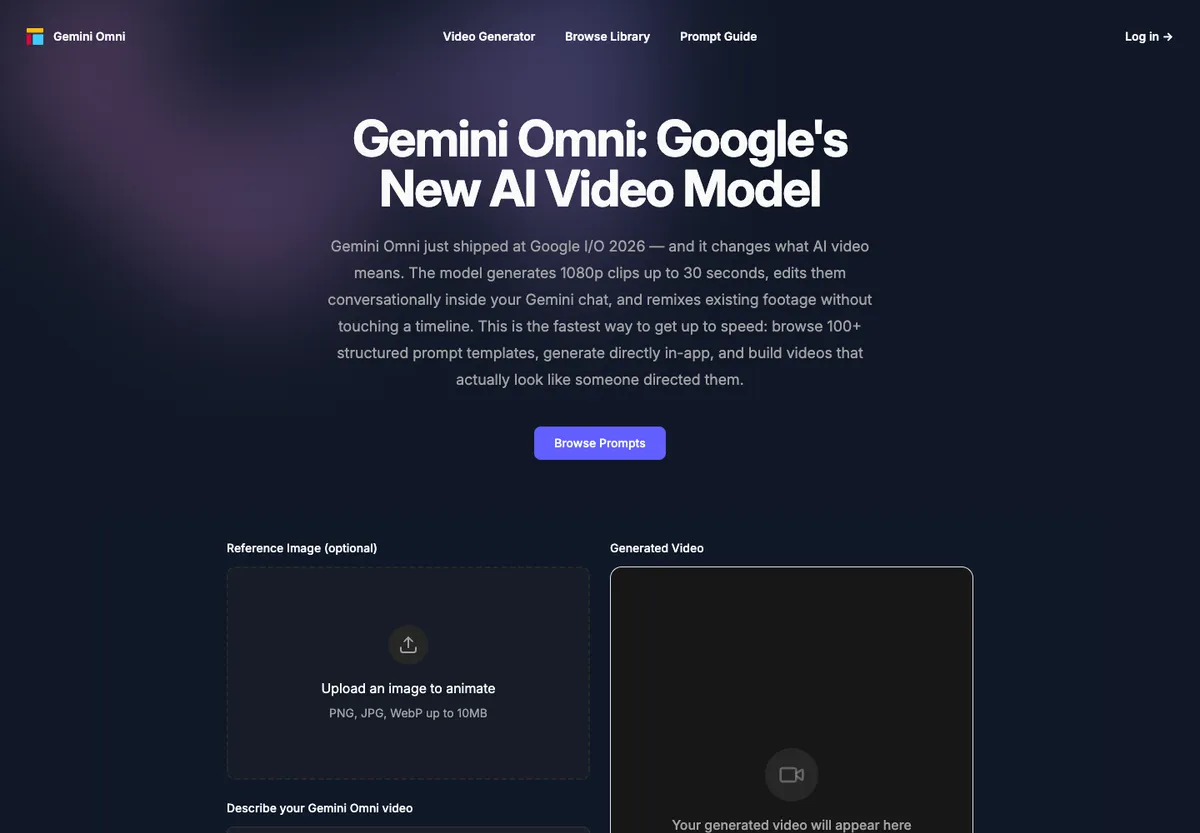 Gemini Omni screenshot