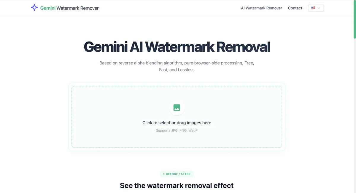 Gemini Watermark Remover screenshot