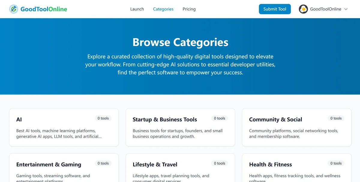 GoodToolOnline screenshot