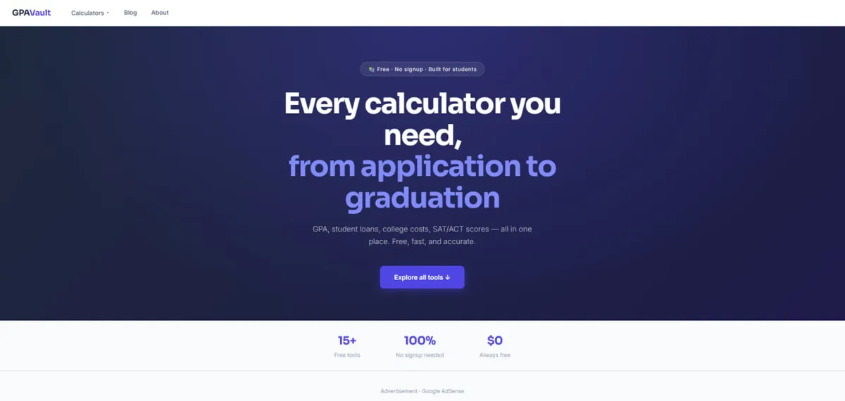 GPA Vault screenshot