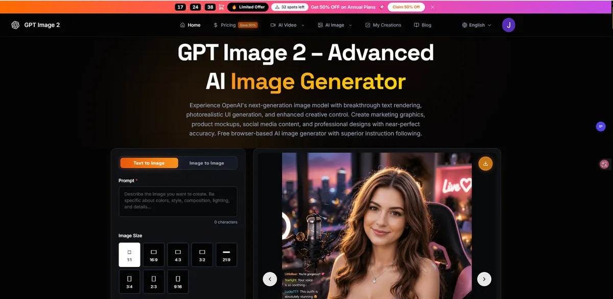 GPT Image 2 screenshot