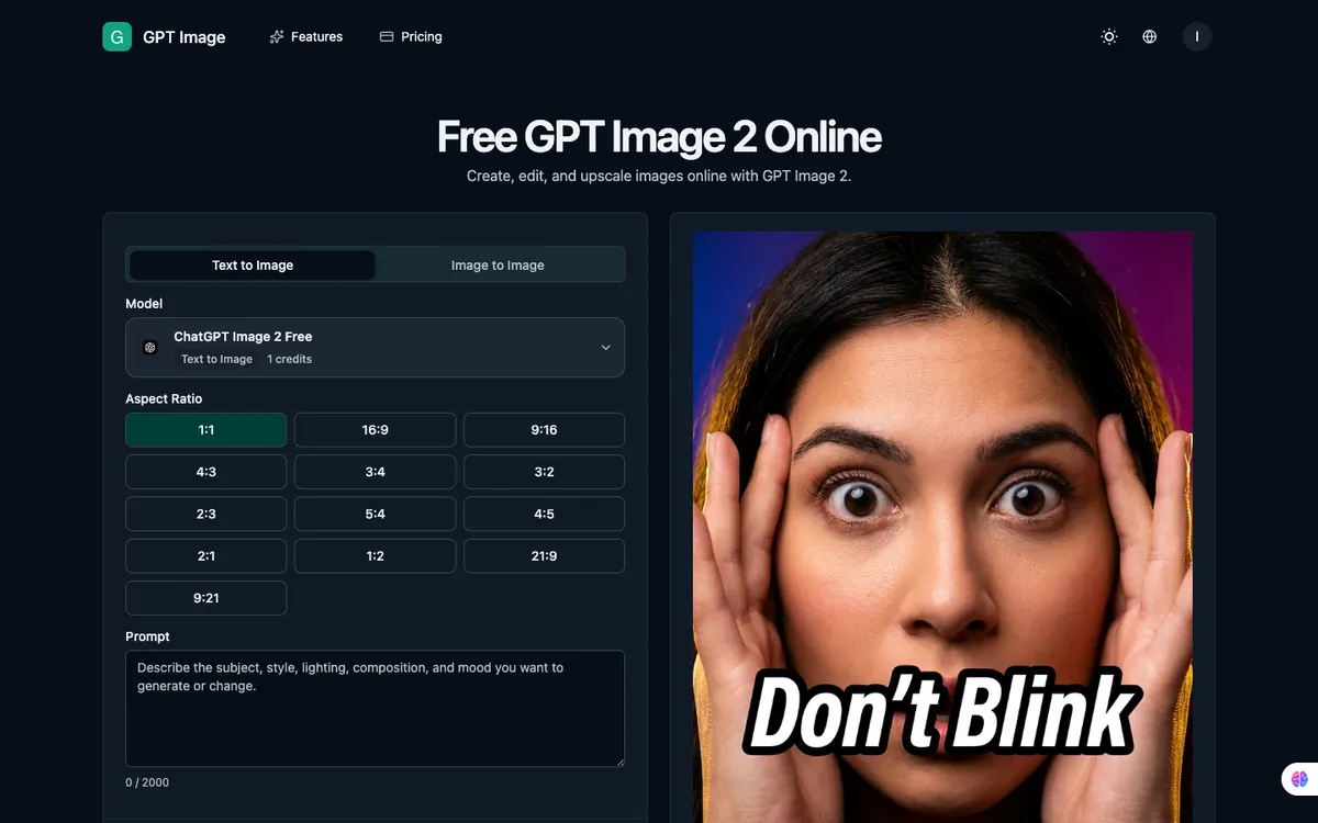 GPT Image 2 screenshot
