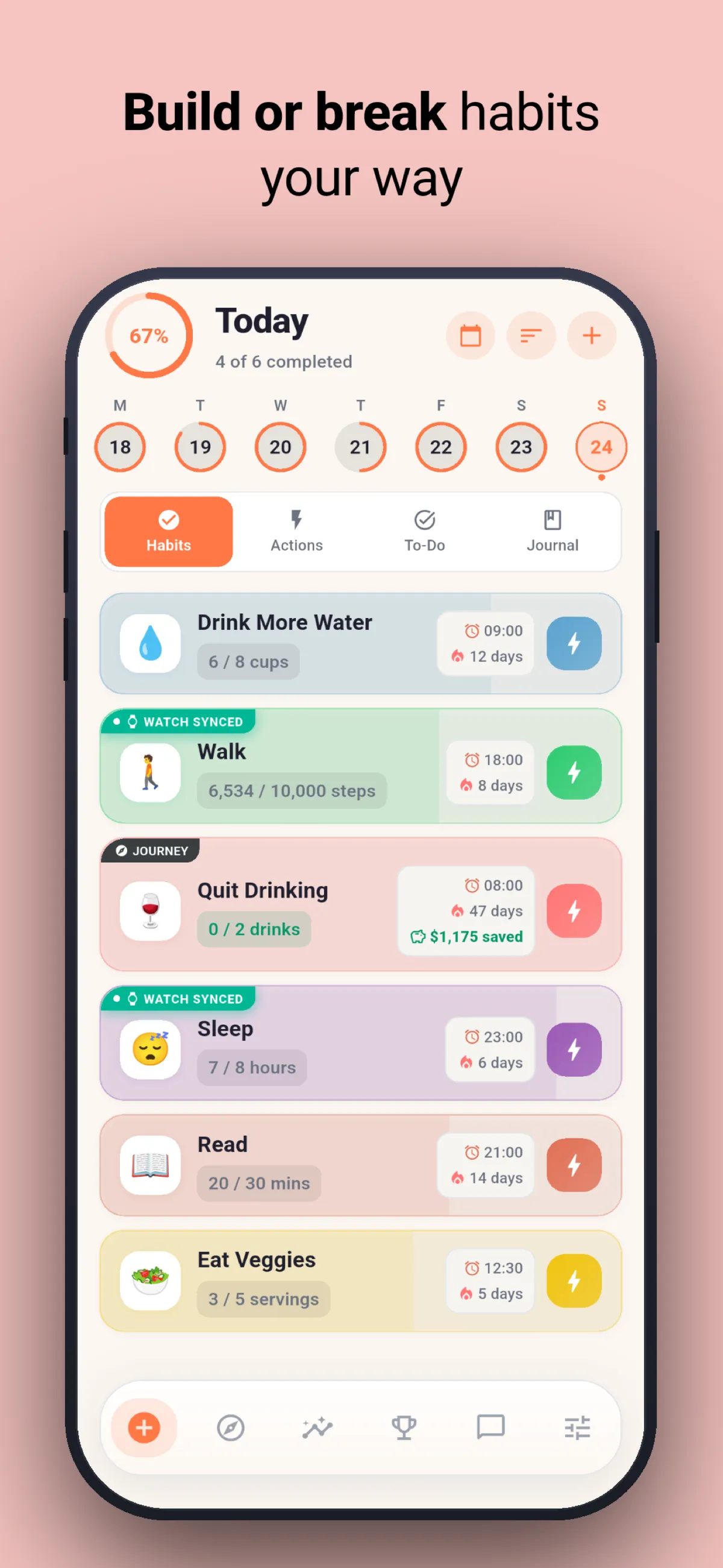 HabitIt screenshot