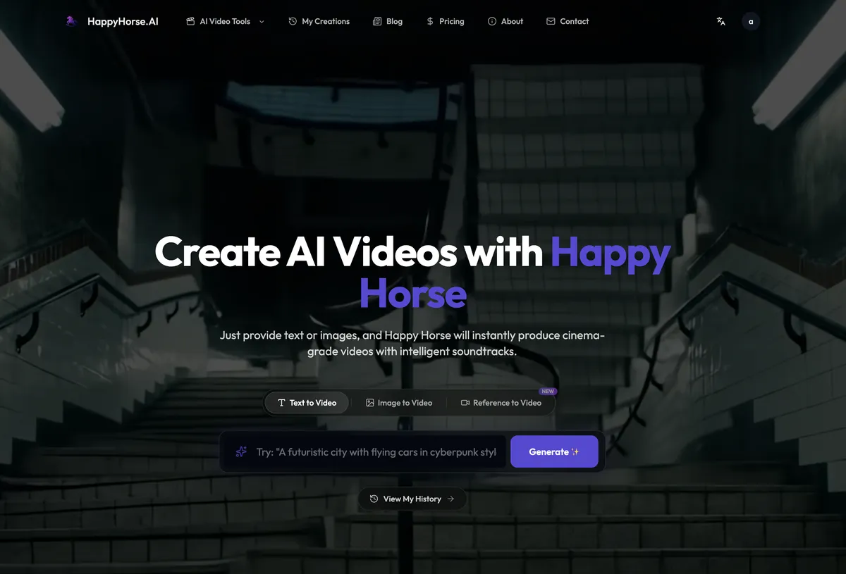 HappyHorse.AI screenshot