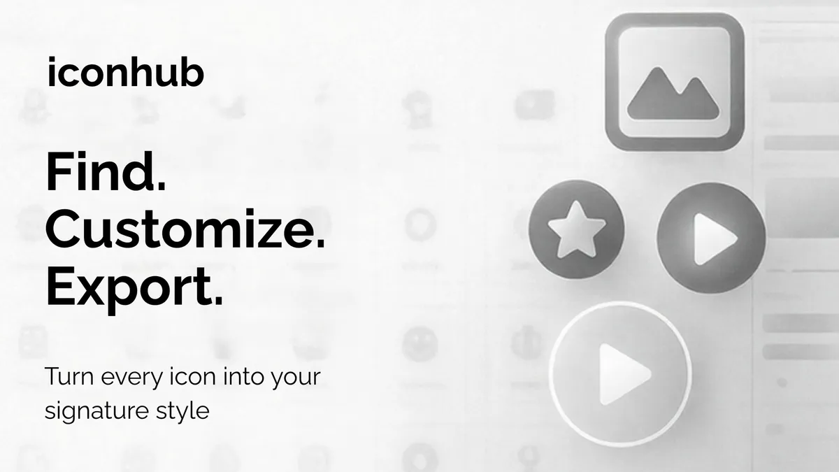 Iconhub screenshot