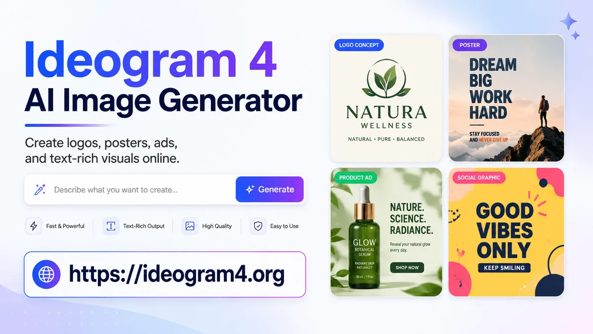 Ideogram 4 AI Image Generator screenshot
