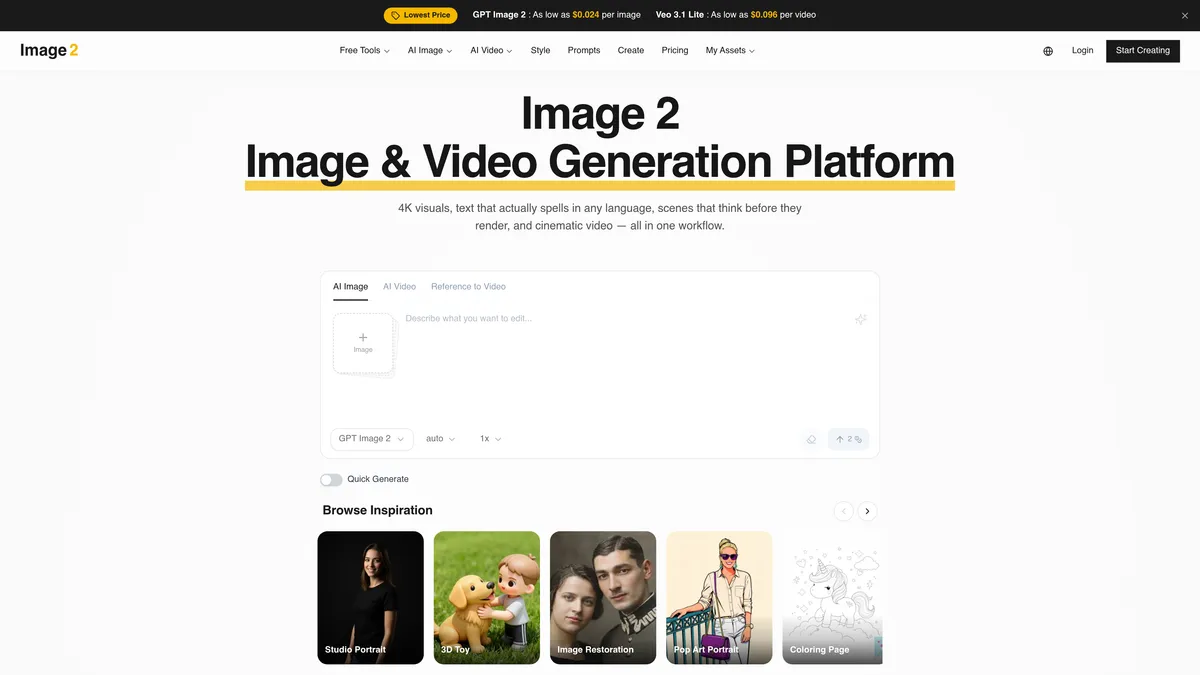 Image 2 - Free Advanced GPT Image 2 Generator screenshot