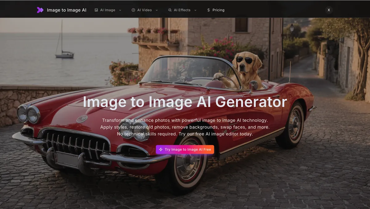 Image to Image AI screenshot