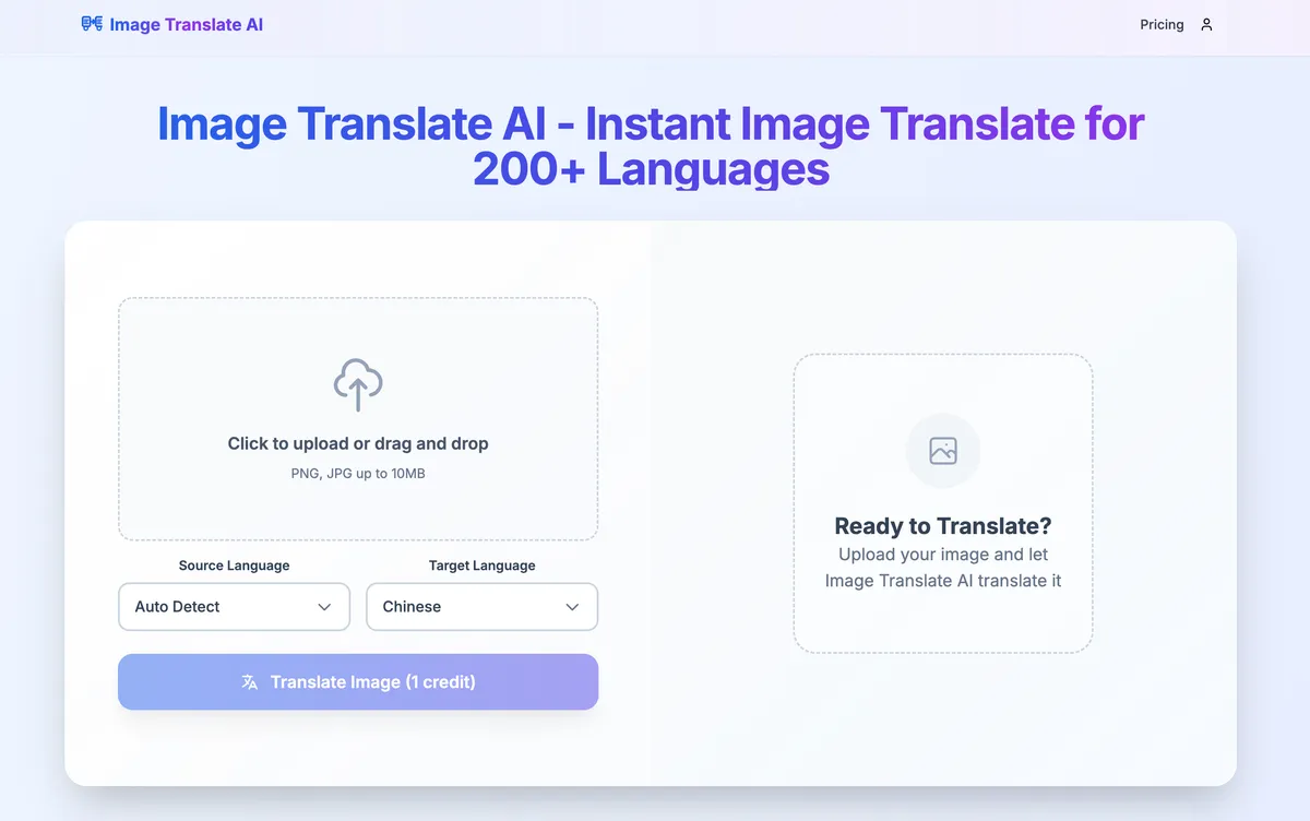 Image Translate AI screenshot
