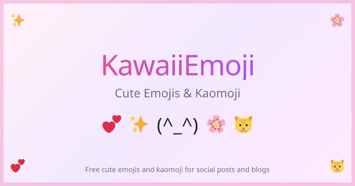 KawaiiEmoji screenshot