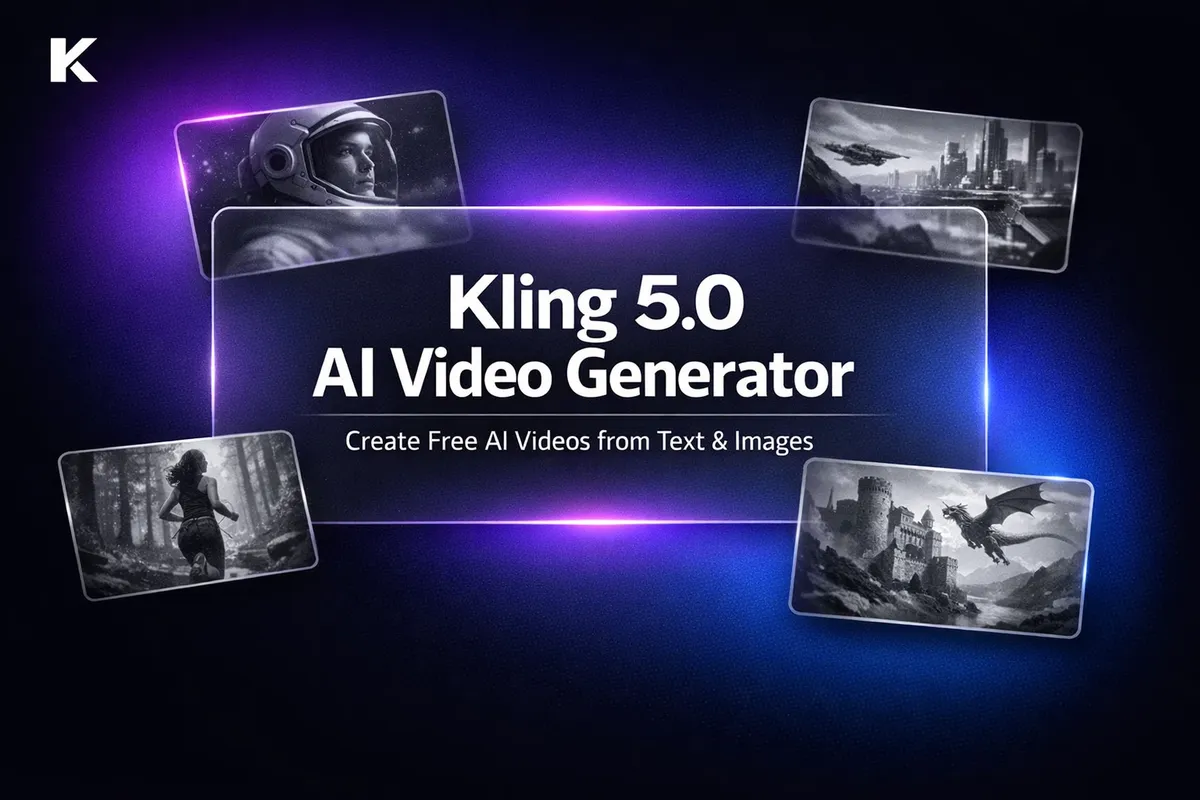 Kling 5.0 AI Video Generator screenshot
