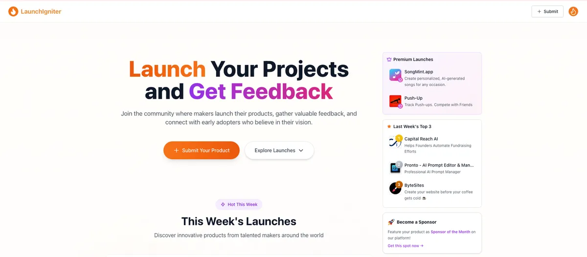 LaunchIgniter screenshot