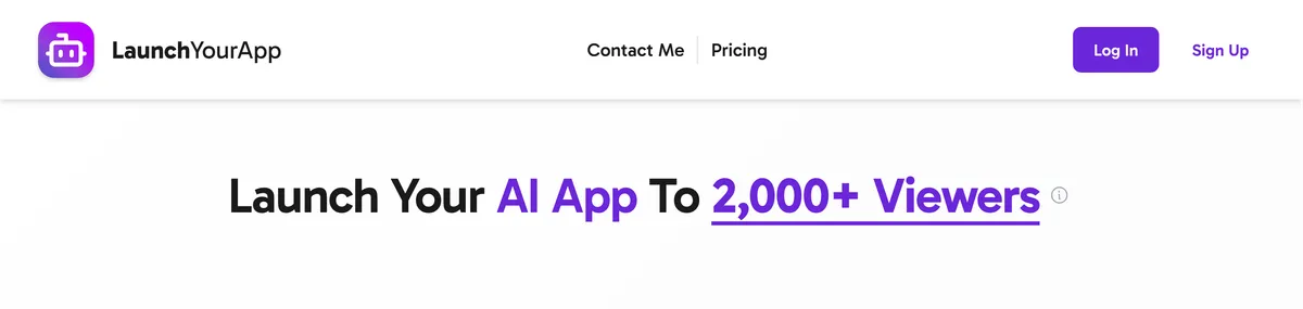 LaunchYourApp screenshot
