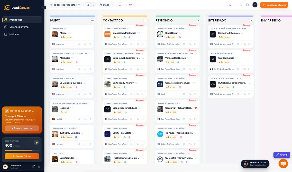 LeadCanvas screenshot