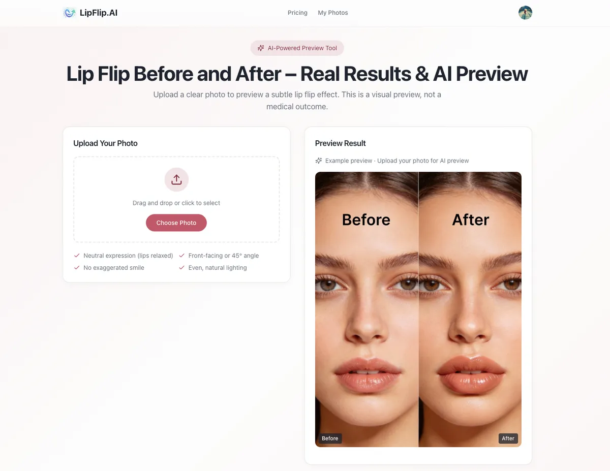 Lip Flip screenshot