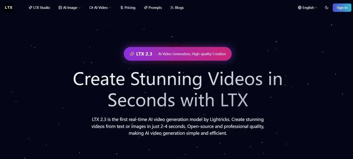 LTX Studio screenshot