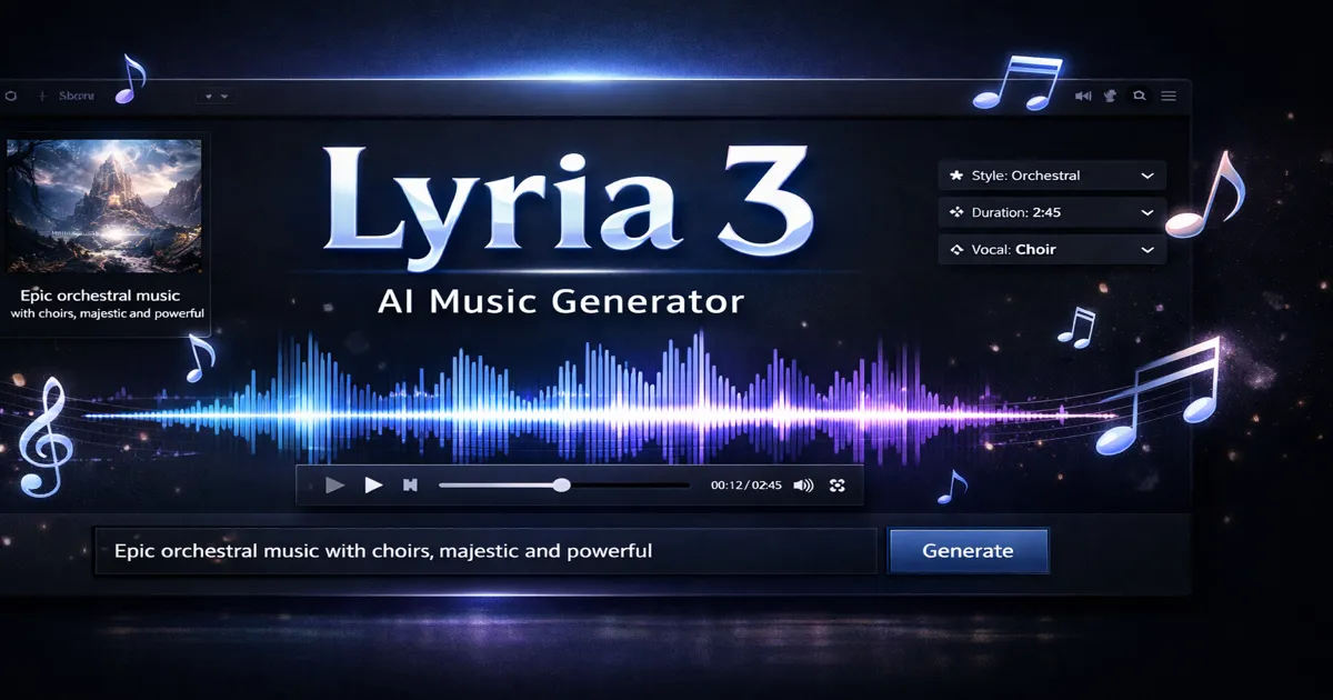 Lyria 3 screenshot